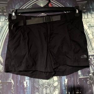 The North Face Paramount Shorts Women's 30 Black Athletic Hiking Belted Outdoor